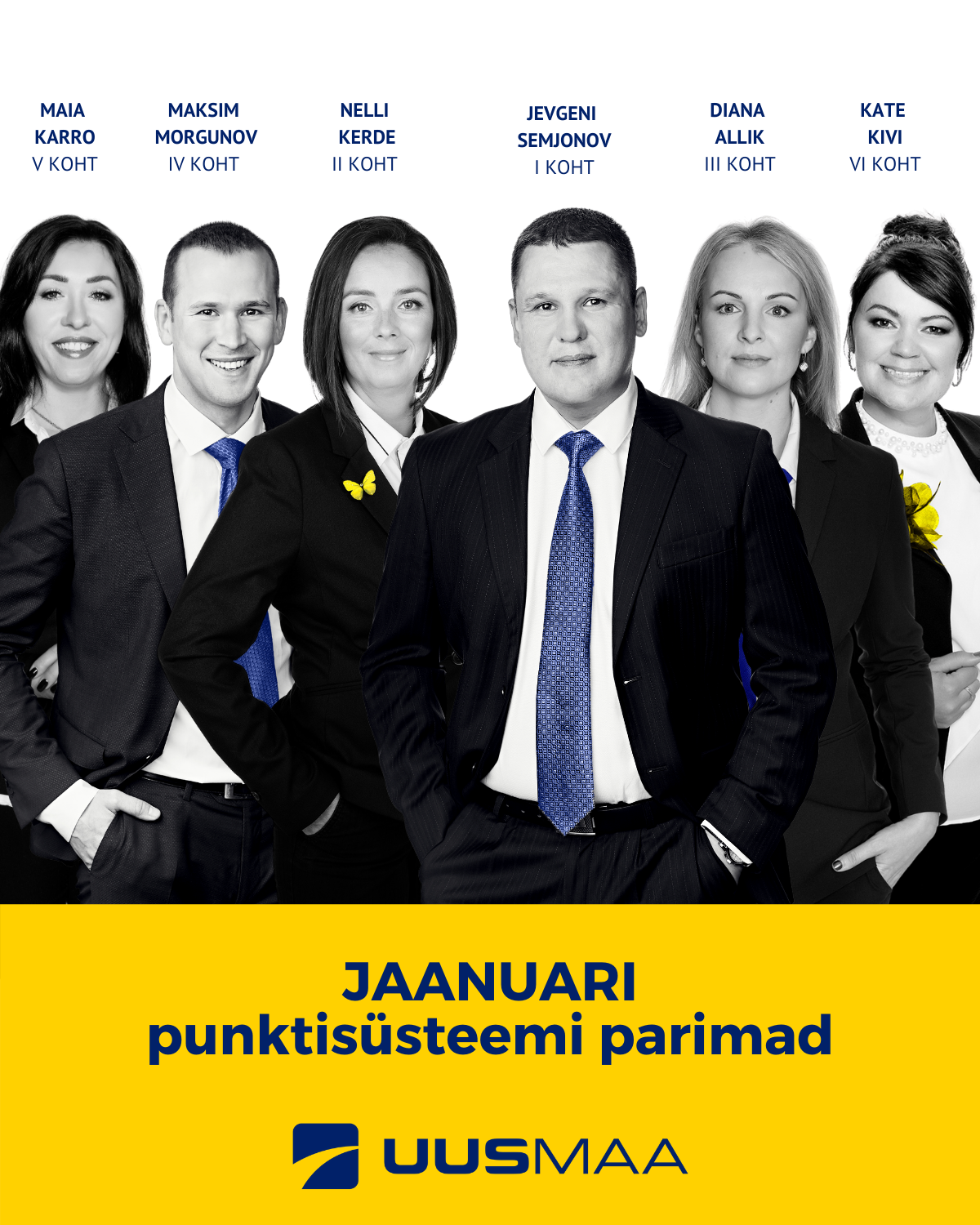 Jaanuarikuu elamispindade parimad - Uus Maa Kinnisvarabüroo